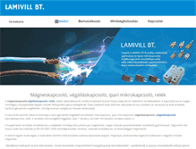 Tablet Screenshot of lamivill.com